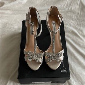 INC Rainor Butterfly T-Strap Evening Sandals